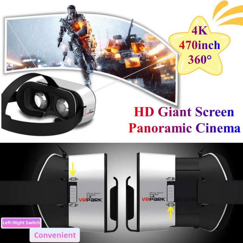 V5 4K Virtual Reality VR Glass - đánh giá và giá Vr Headset Pc