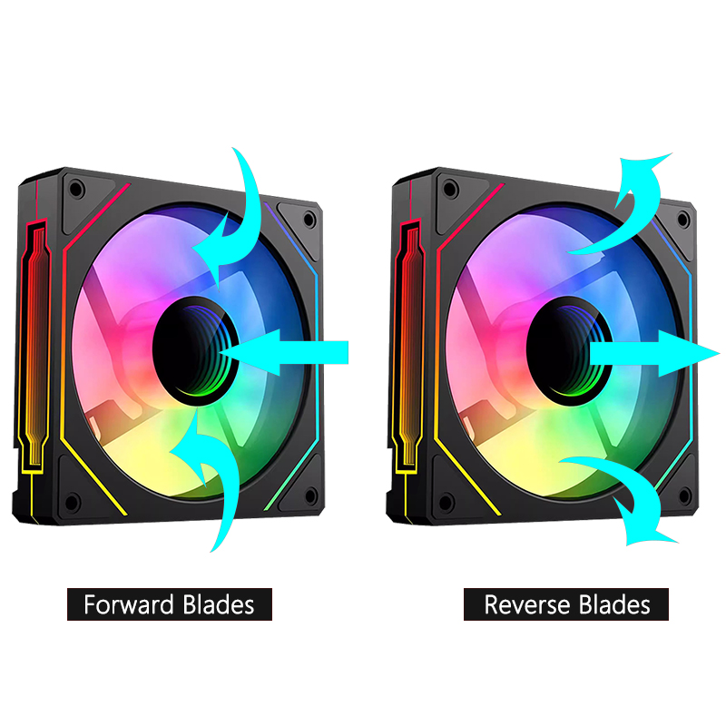 JUMPEAK MS120 120mm Case Fan 5 - đánh giá và giá Pc Water Cooling