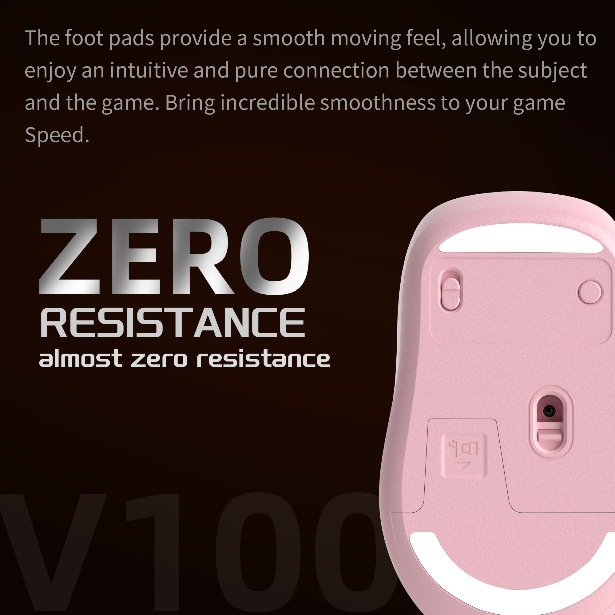 MageGee Wireless Mouse 2.4Ghz  - đánh giá và giá Pc Gaming Pink