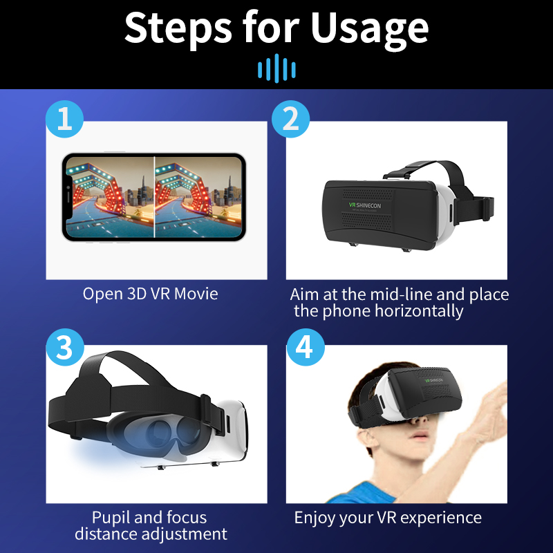 VR Glasses 3D Headset Virtual  - đánh giá và giá Vr Headset Pc