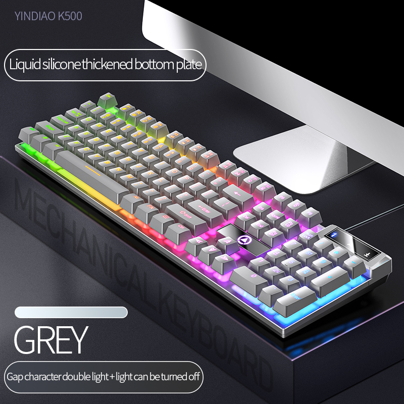 104 Keys Gaming Keyboard Wired - đánh giá và giá Pc Gaming Pink