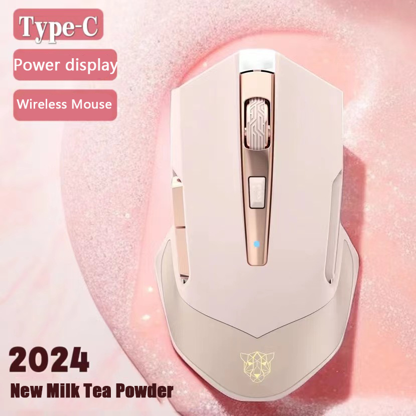 2024 New 2.4G Wireless Mouse T - đánh giá và giá Pc Gaming Pink