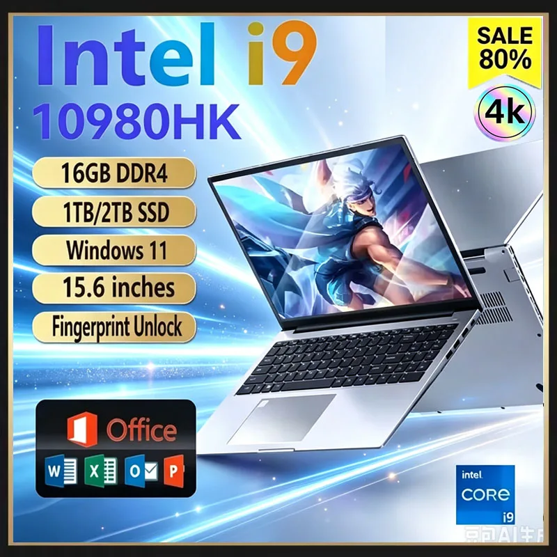15.6inch Potrable Laptop Intel - đánh giá và giá Pc Gaming Intel