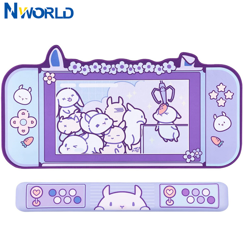 Large Kawaii Gaming Mouse Pad  - đánh giá và giá Pc Gaming Pink